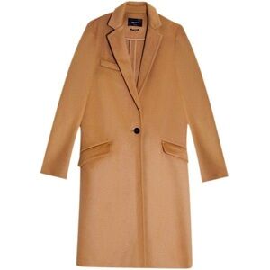 Isabel Marant Gabriel Caramel Cashmere & Wool Camel Coat FR 40 / US 8